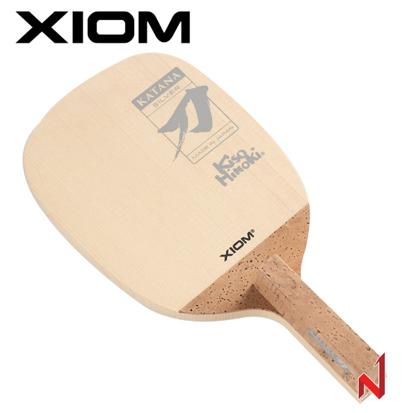 엑시옴 펜홀더용 탁구목판 카타나 실버