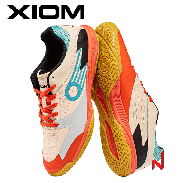 엑시옴 탁구화 이그레(IGRE) 2 베이지/레드