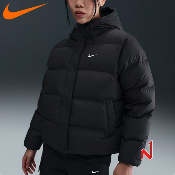 2025나이키 패딩 후드 써마 핏 루즈 메트로 IH0728-010 여성