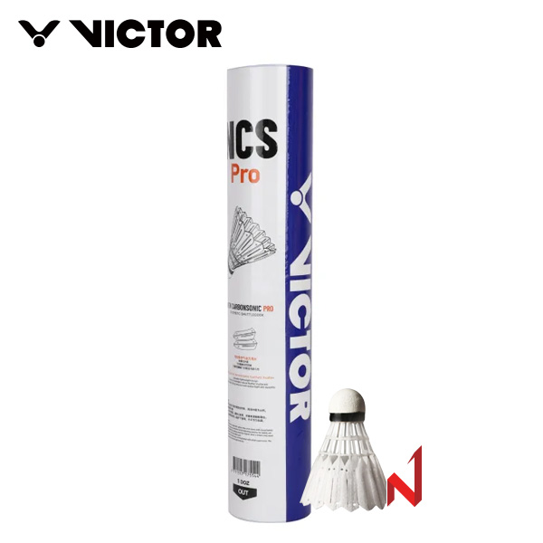 빅터 배드민턴셔틀콕 뉴 카본소닉 NCS PRO 12개입