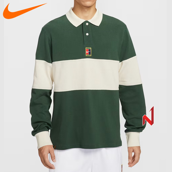 2025나이키 긴팔티 코트 헤리티지 폴로 HQ1749-323 남성