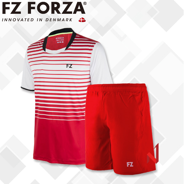 포르자 세트의류 반팔티 + 반바지리오 비안코 티 RD 302209-0455 + 에이잭스 301404-0455남성