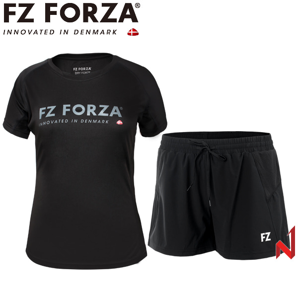 포르자 세트의류 반팔티 + 반바지블린글레이 302565-96 + 메시나 쇼츠 301956-96 여성