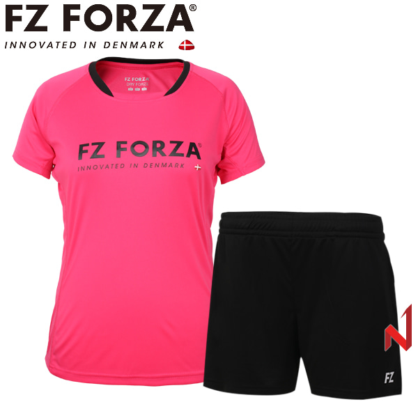 포르자 세트의류 반팔티 + 반바지블린글레이 302565-04166+레일라 302419-96 여성