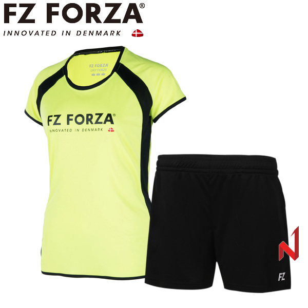 포르자 세트의류 반팔티 + 반바지틸리 302051-0385 + 레일라 302419-96 여성