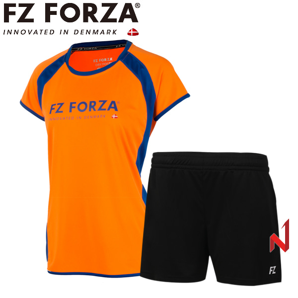 포르자 세트의류 반팔티 + 반바지틸리 302051-0380 + 레일라 302419-96 여성