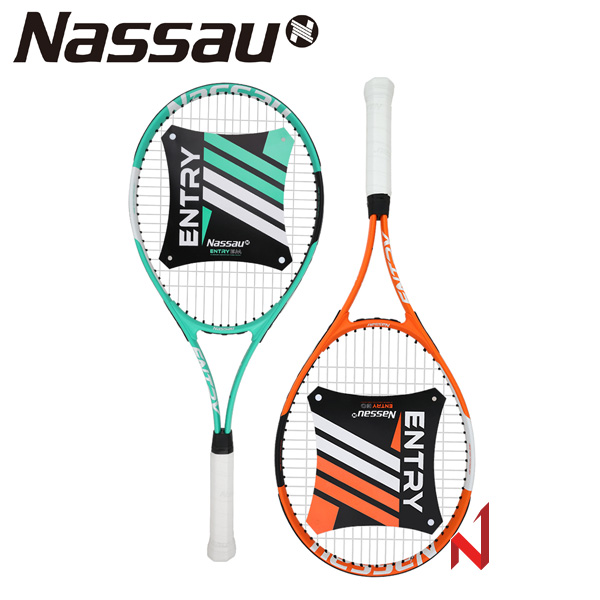 낫소 테니스라켓 엔트리 NTRE-029540 (102sq/295g/16x19) MT/OR