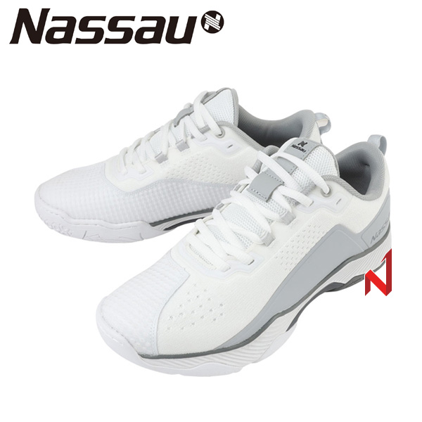 낫소 테니스화 코트레이드 화이트그레이 NSCRWH