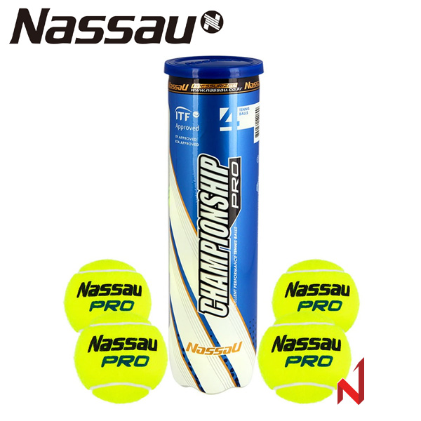 낫소 챔피온쉽 프로 4입  ITF공인구  T-105