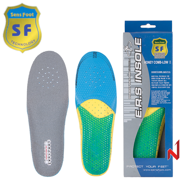 센스풋 인솔/깔창SW-600 LOW(하니콤 로우)기능성 쿠션 깔창