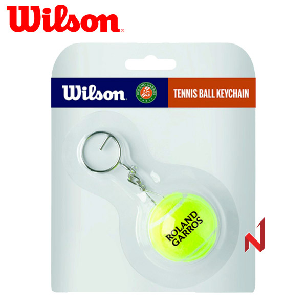 윌슨 키링 롤랑가로스 테니스볼 열쇠고리 WR8401401001