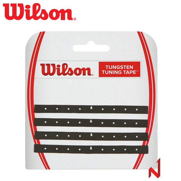 윌슨 테니스용품 텅스텐 튜닝 테이프 WRZ535900 4PK