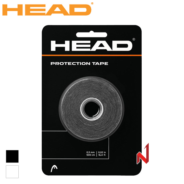 헤드 라켓용품 프로텍션 테이프 5m 285018 범퍼 테이프 12PK WH/BK