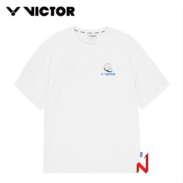 2025FW 빅터 반팔티 오버핏 CHEER UP SHUTTLE VT25CTO208U 공용