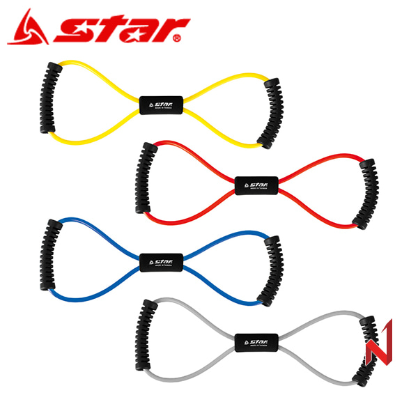 스타 헬스 8자 튜빙밴드 EU3800 4색상