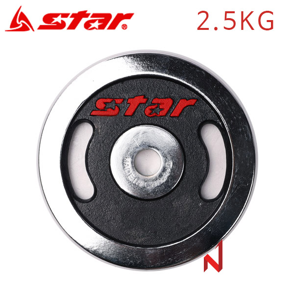 스타 피트니스 도금원판 ER501 2.5KG