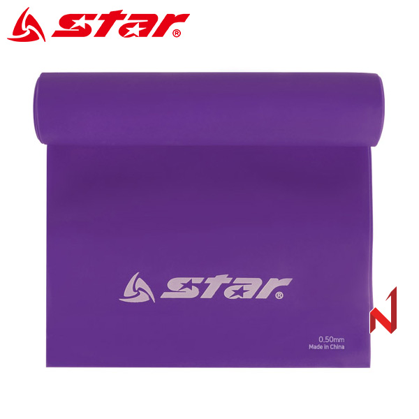 스타 피트니스용품 TPE 밴드 EU564 6단계 퍼플