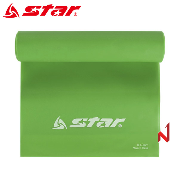 스타 피트니스용품 TPE 밴드 EU564 4단계 그린