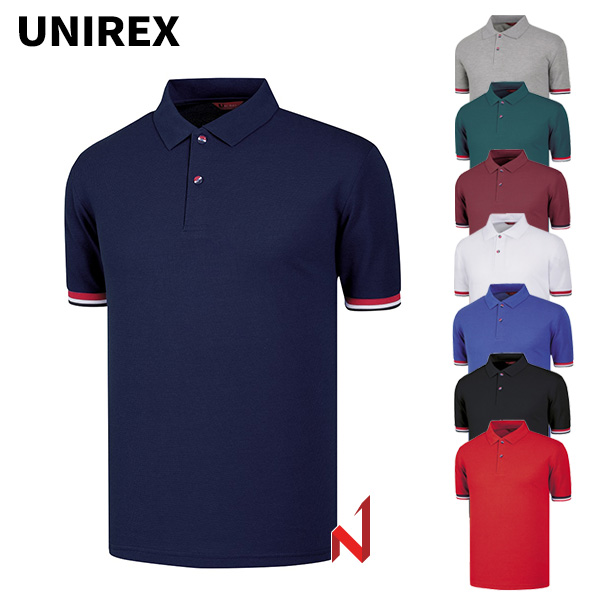 유니렉스 반팔티 30수 T/C PK 삼색 카우스 공용