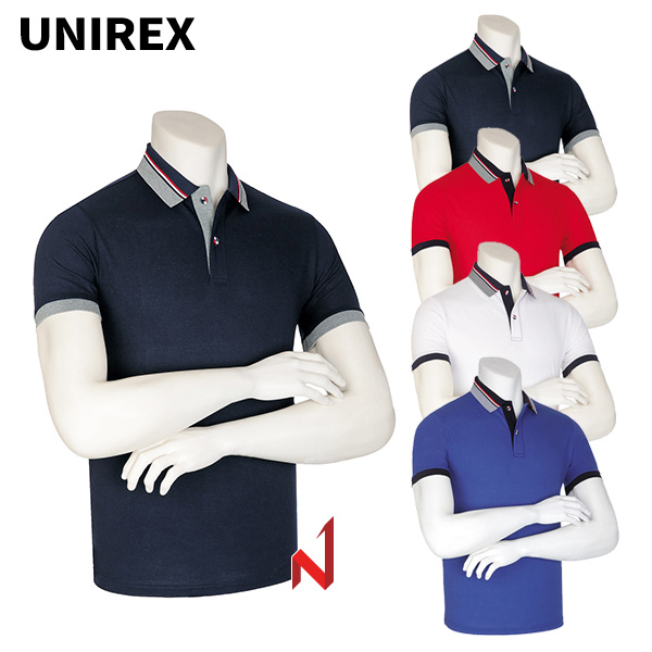 유니렉스 반팔티 T/C 삼선포인트 공용