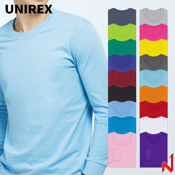 유니렉스 긴팔티 30수 코마 라운드 공용