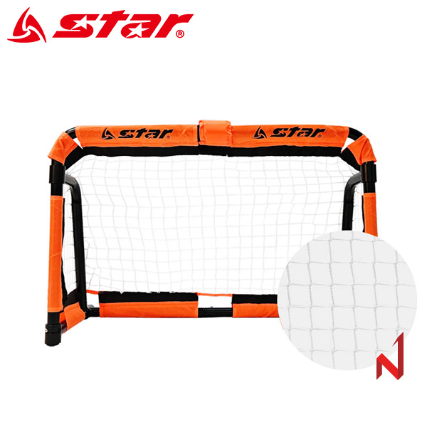 스타 축구용품 접이식 골대 네트 90x60 SN932-11N 오렌지 (네트만)