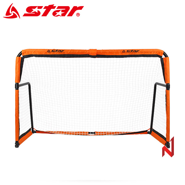 스타 축구용품 접이식 골대 180X120 SN962-11 오렌지