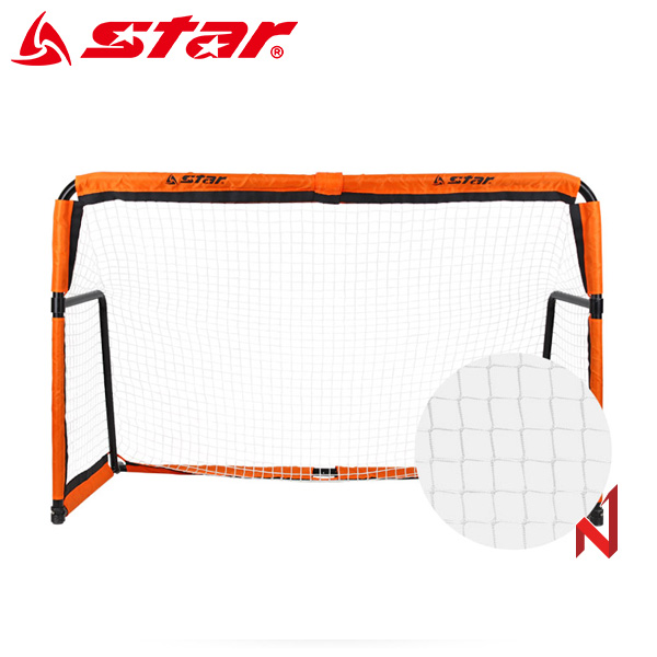 스타 축구용품 접이식 골대 네트 180X120 SN962-11N 오렌지 (네트만)