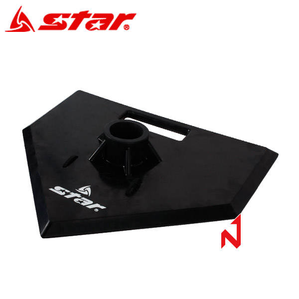 스타 뉴스포츠 뉴 티볼 폴대 부품 베이스 받침대 WXK5003