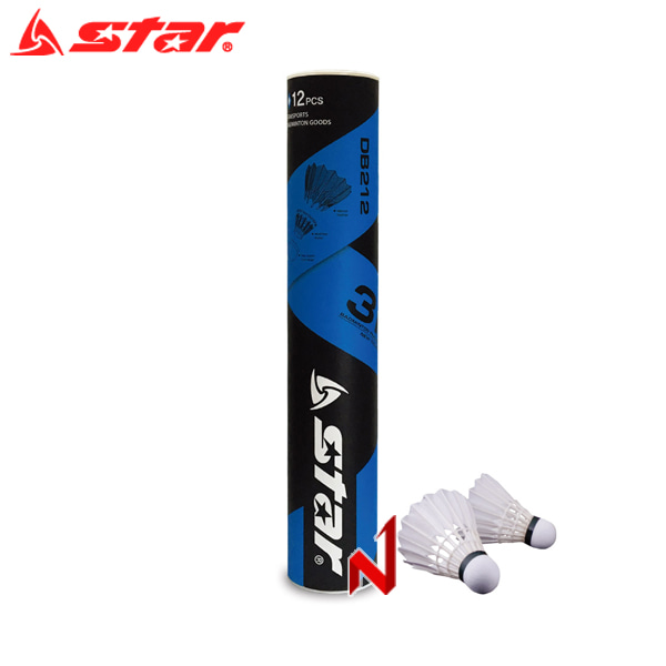 스타 배드민턴셔틀콕 DB212 12PCS