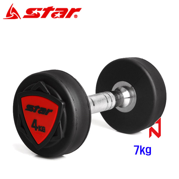 스타 헬스/피트니스용품 TPU 아령 ER107 7kg