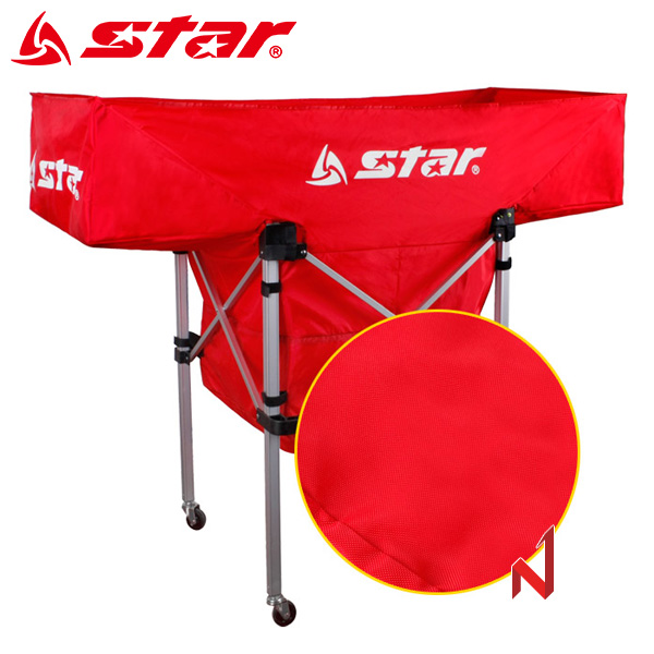 스타 배구용품 와이드 볼 캐리카트 RED (천) XZ200-04C