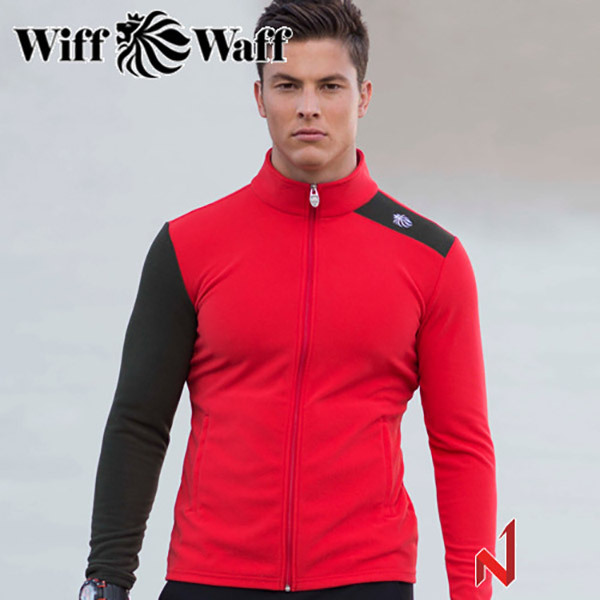 ★온라인 창고대방출★위프와프 자켓 기모 집업 FJ30058 BKRD 남성