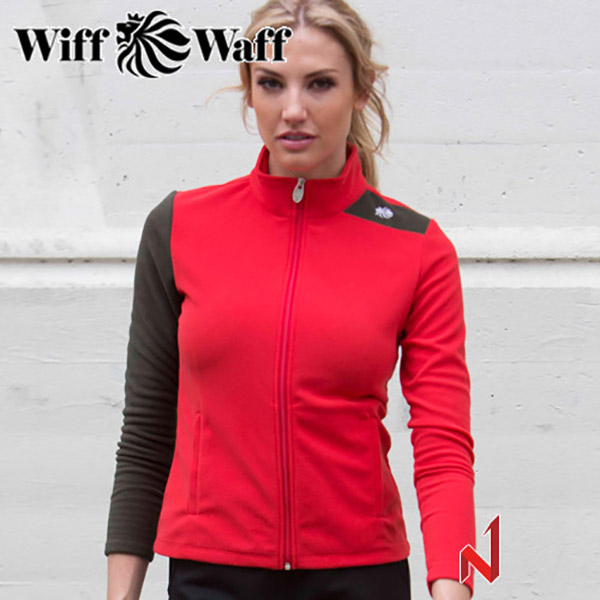 ★온라인 창고대방출★위프와프 자켓 기모 집업 FJ40058 BKRD 여성