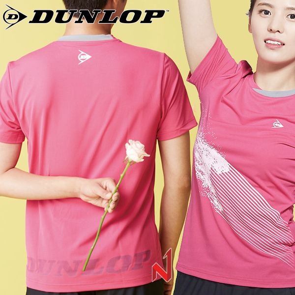 ◆온라인 창고대방출◆던롭 반팔티 유니섹스2 DSWYT2P1-4 치타 PK 남성