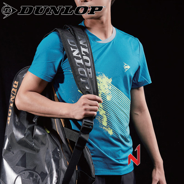 ◆온라인 창고대방출◆던롭 반팔티 유니섹스2 DSWYT2B1-4 홀스 BL 남성