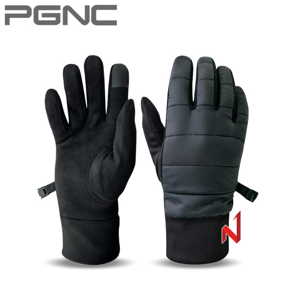 겨울핫템 쇼핑찬스패기앤코 장갑 기모 패딩장갑 GV-110 BK