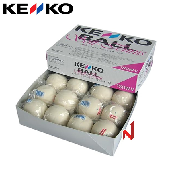 겐코 정구공 TSOW-V 1박스=6세트(12볼)