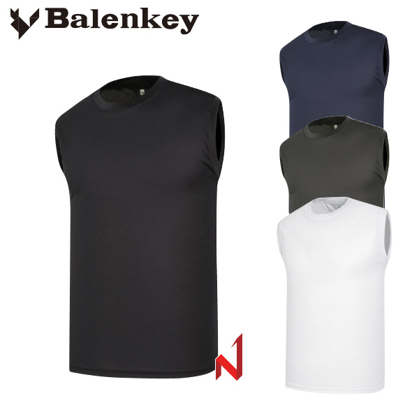 발렌키 민소매 에어로쿨 후렌치 YT30 4색상 공용