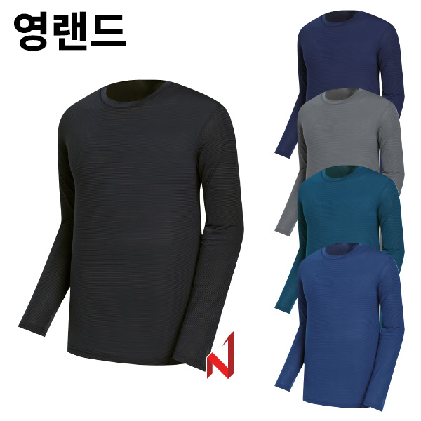 영랜드 긴팔티 냉감 라운드 YT32 5색상 공용