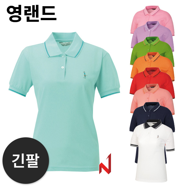 영랜드 긴팔티 기획 카라 YT04 9색상 여성