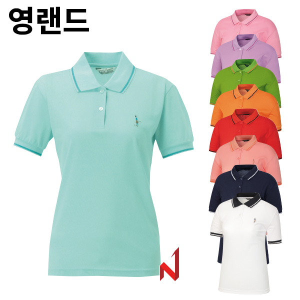 영랜드 반팔티 기획 카라 YT04 9색상 여성