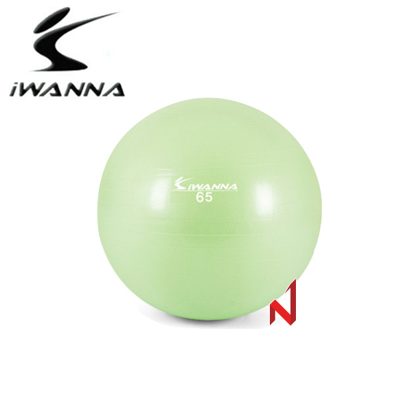 아이워너 안티버스트 짐볼 (65cm) 라임크림