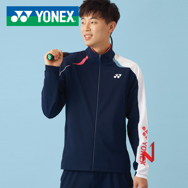 요넥스 트레이닝복 상의 91WU003M 남성 네이비