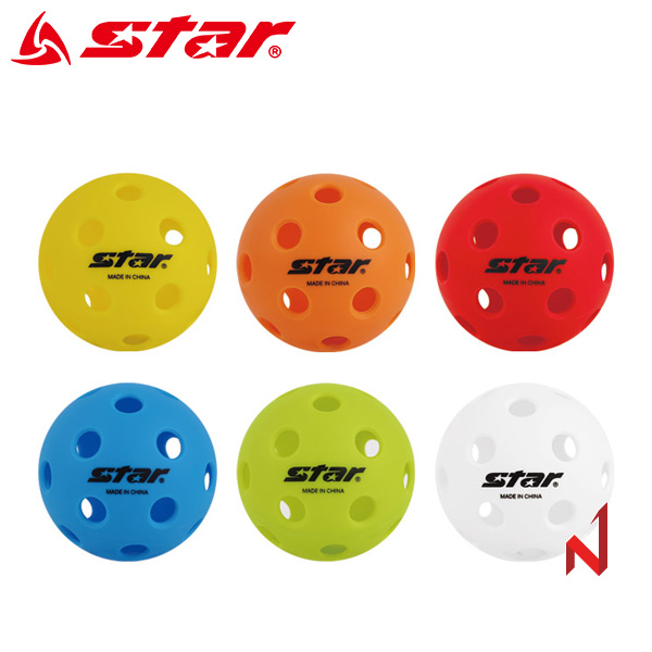 스타 뉴스포츠 뉴 플로어볼 공 NXR200B 6색상 (랜덤발송)
