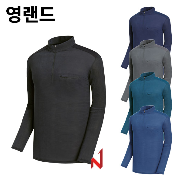 영랜드 긴팔티 냉감 등산티 YT31 5색상 공용