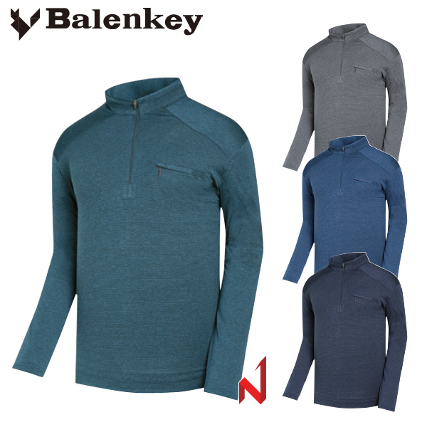 발렌키 긴팔티 카치온 배색 집업 AMG1T01 4색상 공용