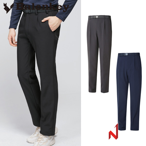 발렌키 긴바지 솔리드 겨울 기모 AMB4P01 3색상 공용