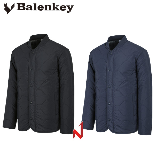 발렌키 자켓 물결 스냅 안감털 패딩 점퍼 YJ08 2색상 공용