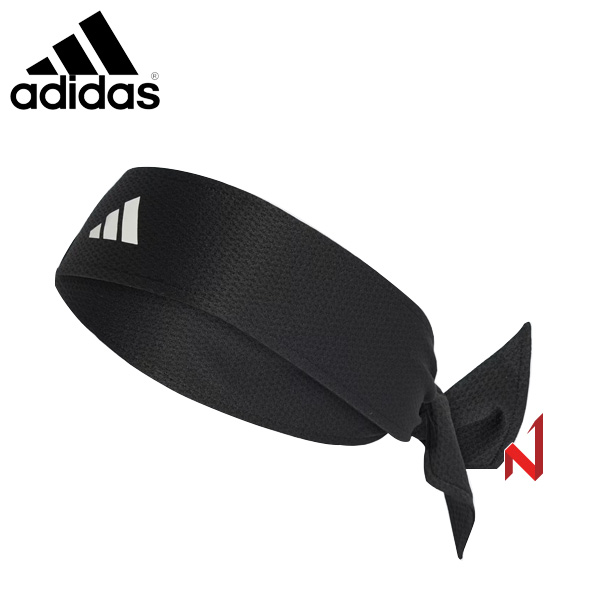 아디다스 헤어밴드 테니스 클라이마쿨 타이밴드 JN6090 BK